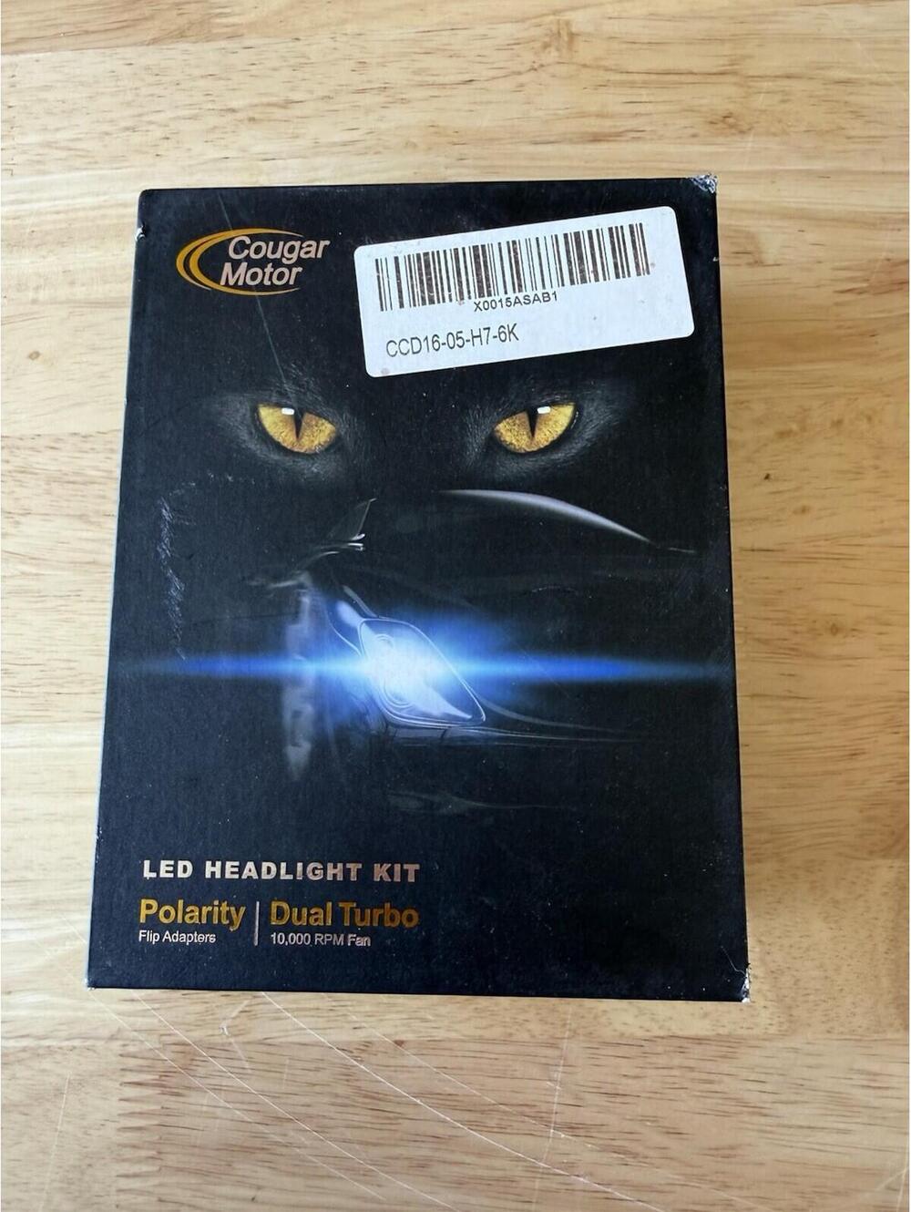 Couger Motor LED Headlight Kit CCD16-05-H11-6K